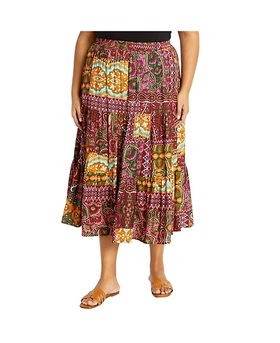 City Chic Women's Erica Skirt