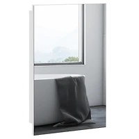 kleankin Recessed Medicine Cabinet Storage, Bathroom Mirror Cabinet