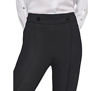 Karl Lagerfeld Women's Pull-On Ponte-Knit Pants