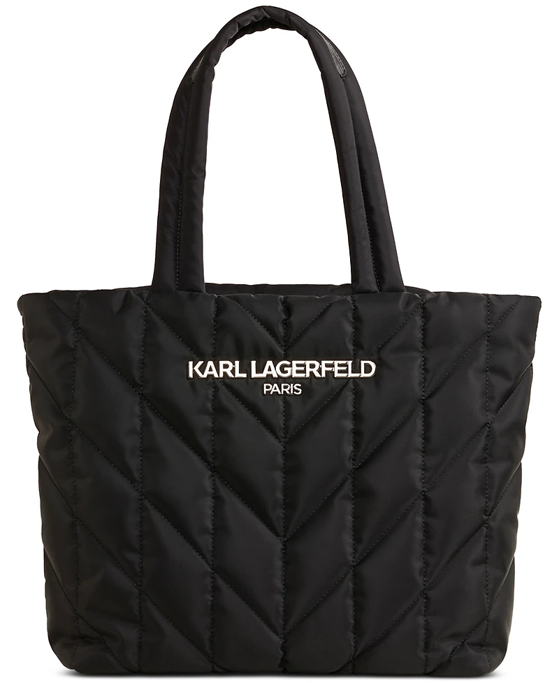 Karl Lagerfeld Paris Voyage Large Tote Bag