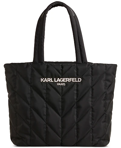 Karl Lagerfeld Paris Voyage Large Tote Bag