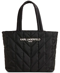 Karl Lagerfeld Paris Voyage Large Tote Bag