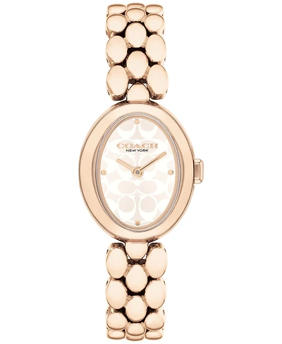 Coach Women's Carnation Gold Tone Sammy Watch 22.5mm