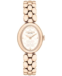 Coach Women's Carnation Gold Tone Sammy Watch 22.5mm
