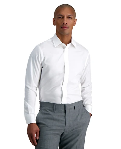Haggar Men's Premium Comfort Slim Fit Dress Shirt