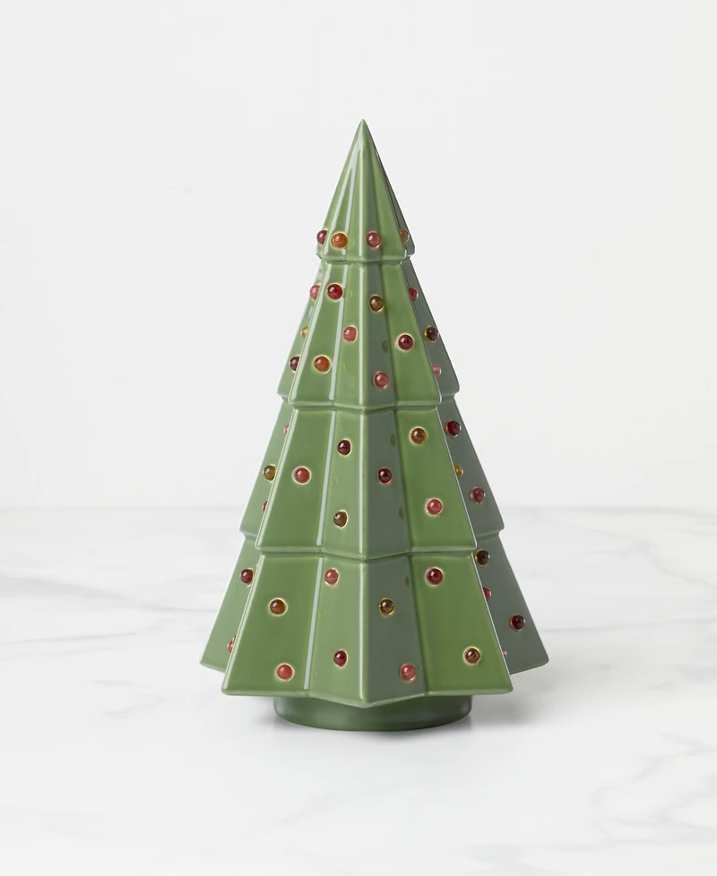Kate Spade Evergreen Lit Tree Figurine