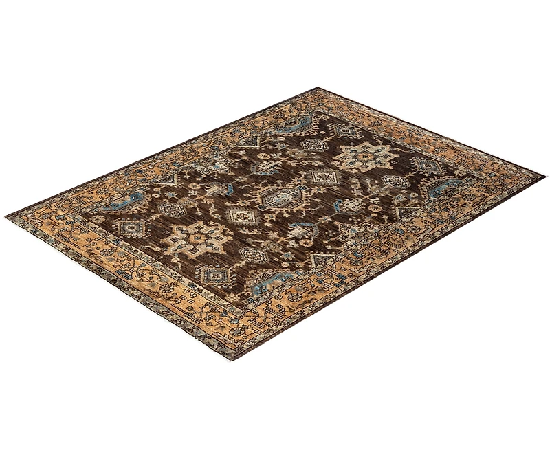 Adorn Hand Woven Rugs Serapi 4'2"x5'6" Area Rug