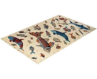 Adorn Hand Woven Rugs Serapi 6'1"x9'5" Area Rug