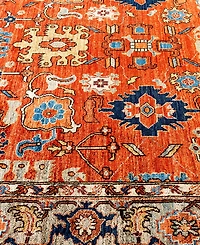 Adorn Hand Woven Rugs Serapi 6'1"x9'5" Area Rug