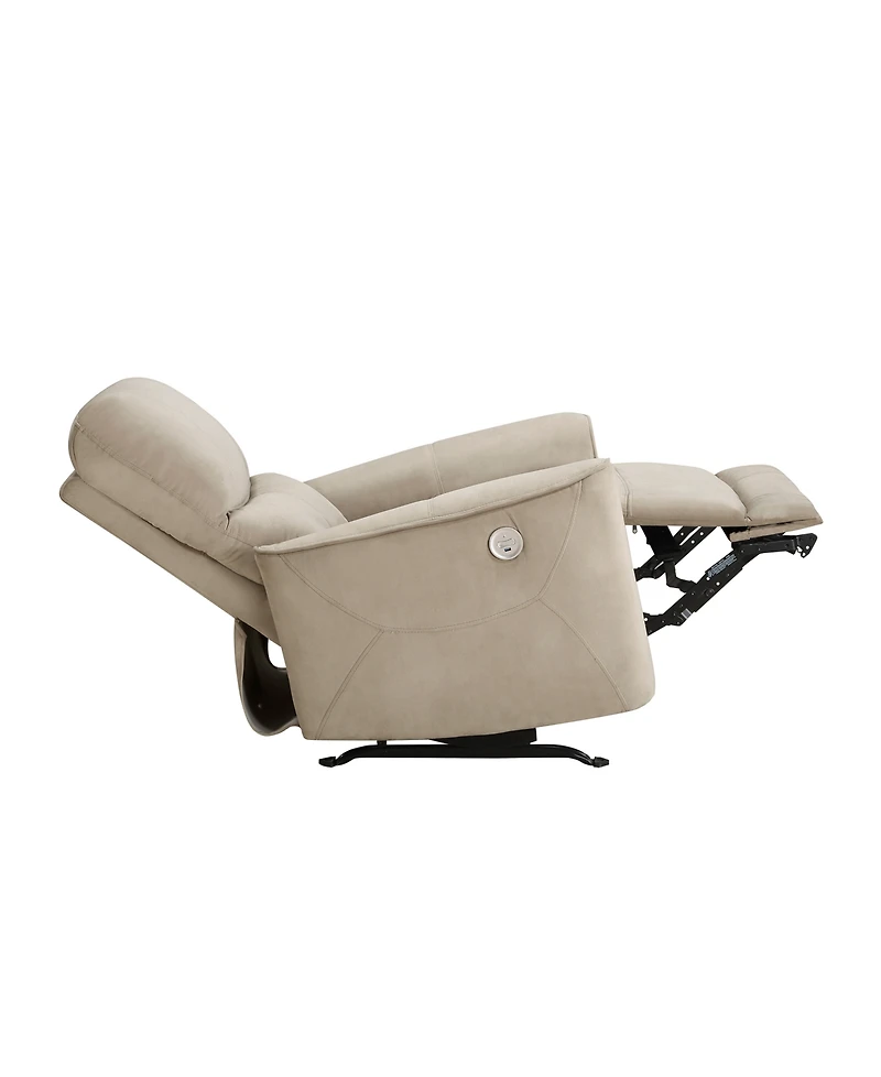 Homelegance White Label Elevated 35" Power Rocker Reclining Chair