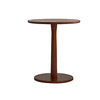 Streamdale Set of 2 Fabric Accent Chairs with Round Wood Table
