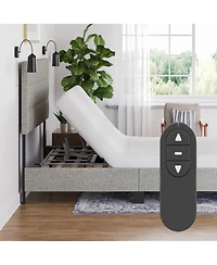 Boyd Sleep Adjusta-Flex Power Adjustable Head Lift Base with Wireless Remote Control, Bed Recliner Anti-Snore, Reading, Work Positions | 10 Minut