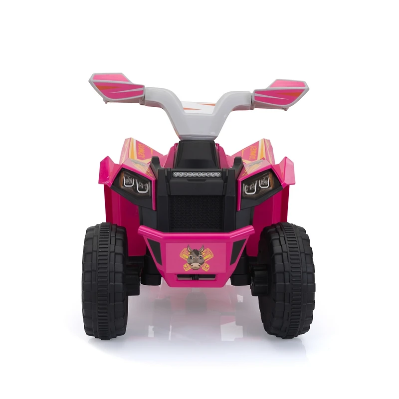 Streamdale Electric Atv for Kids with Trailer Bluetooth, Music, Power Display