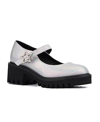 Women's North Node Mary Jane Lugged Sole Flat