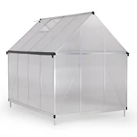 Streamdale Furniture Greenhouse Aluminum, Polycarb, Vent, Door