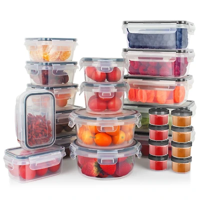 SUGIFT48-Piece Airtight Food Storage Container Set with Lids Airtight