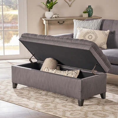 Simplie Fun Juliana Storage Ottoman Comfort, Style, and Storage in One