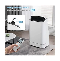 15000 Btu Portable Air Conditioner with Heat and Auto Swing