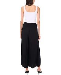 Vince Camuto Women's Smocked-Waist Wide-Leg Pants