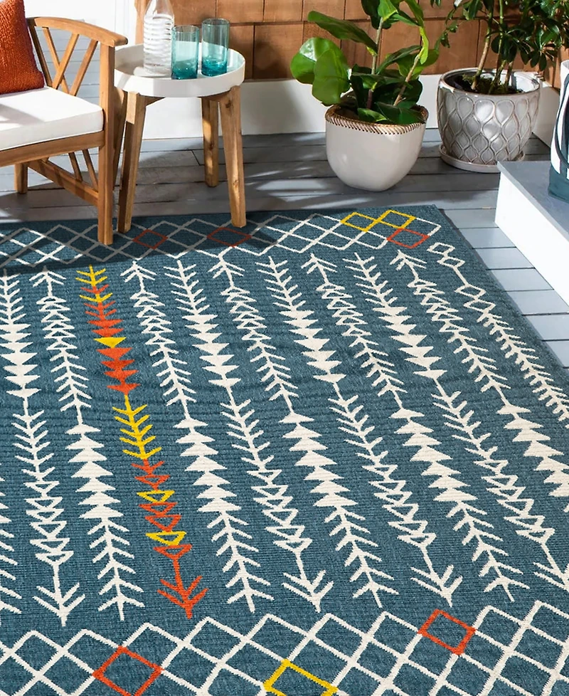 Lr Home Trixie 8'x9'9" Outdoor Area Rug