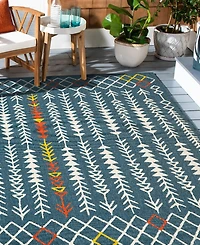 Lr Home Trixie 8'x9'9" Outdoor Area Rug