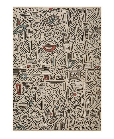 Lr Home Trixie 5'x7' Outdoor Area Rug