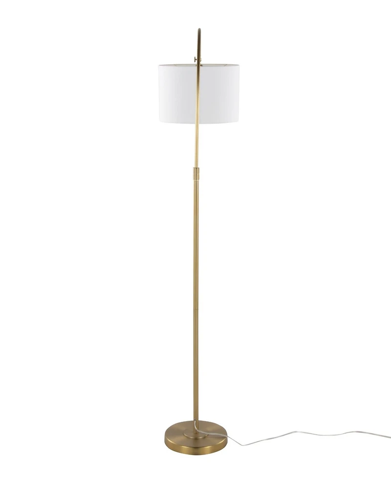 Lumisource Salon Reader 63" Contemporary Metal Floor Lamp