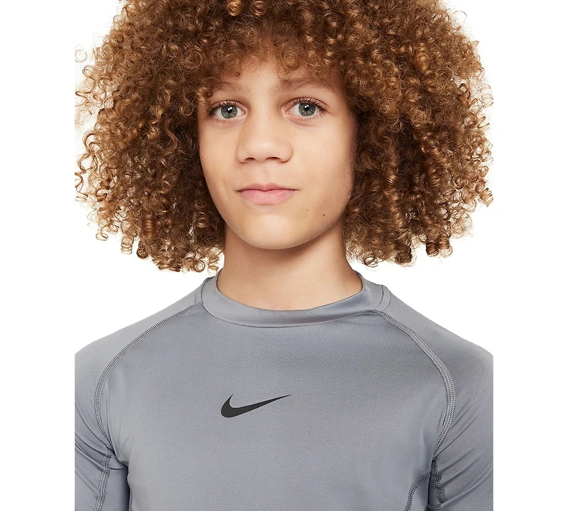 Nike Big Boys Dri-fit Long-Sleeve T-Shirt
