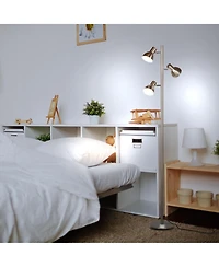 Ethan 65.5" Led Tree Floor Lamp with Adjustable Rotating Heads