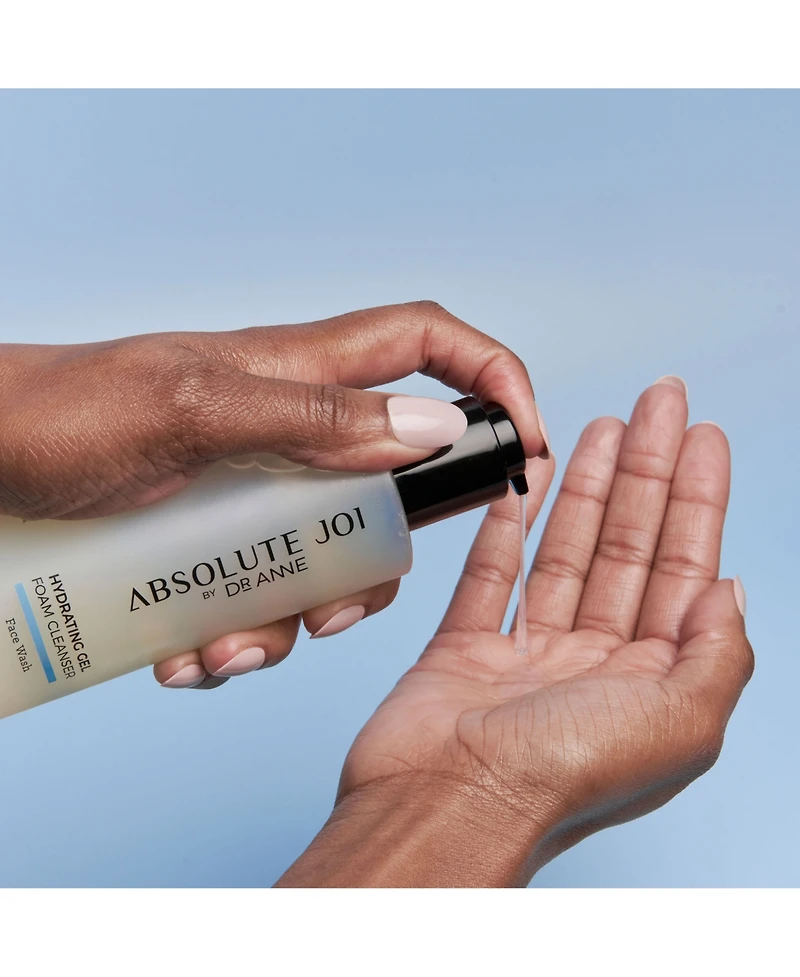 AbsoluteJOI by Dr. Anne Hydrating Gel Foam Cleanser, Gentle & Soap-Free, 200ml