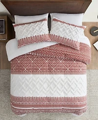 Ink+Ivy Mila Chenille 3-Pc. Comforter Set, Full/Queen