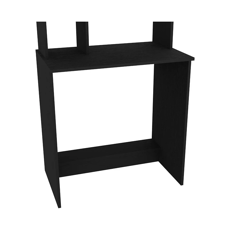Fm Furniture Sawgrass Writing Computer Desk, Hutch, Four Shelves