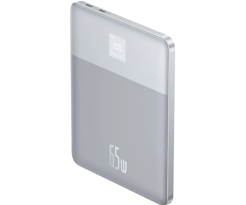 Baseus Blade2 Portable Charger 12000mAh Power Bank 65W Fast-Charging - Blue