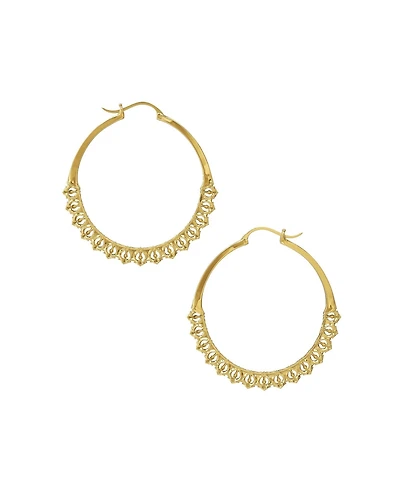 Calla Hoops Gold Medium