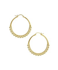 Calla Hoops Gold Medium