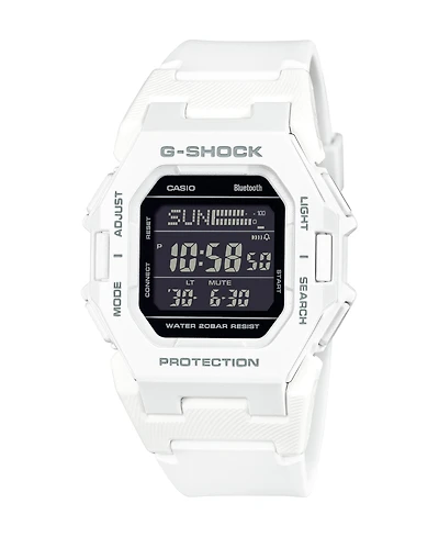 G-Shock Men's Digital White Resin Watch, 46.3mm GDB500-7
