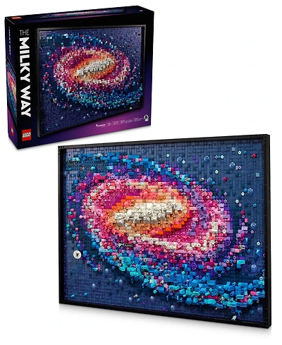 Lego The Milky Way Galaxy 31212 3D Effect Wall Decor Building Set, 3,091-Pieces