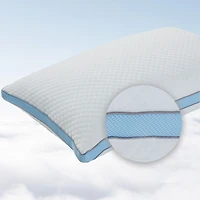 Luxury Bed Pillow for Sleeping, Adjustable Memory Foam, Medium-Firm by California Design Den King