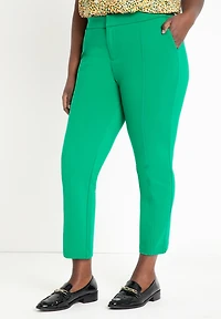 Eloquii Women's Plus Petite The Ultimate Stretch Slim Leg Pant