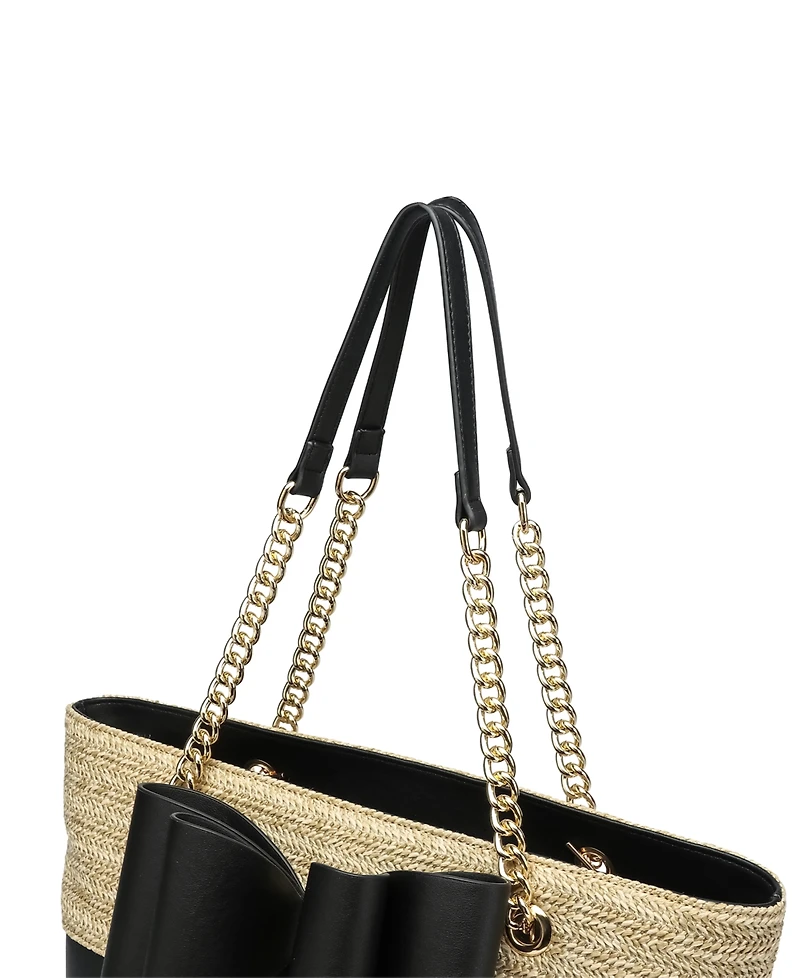 Like Dreams Daisy Bowtie Dual Tote Bag