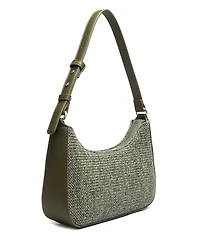 Like Dreams Eden Straw Shoulder Bag
