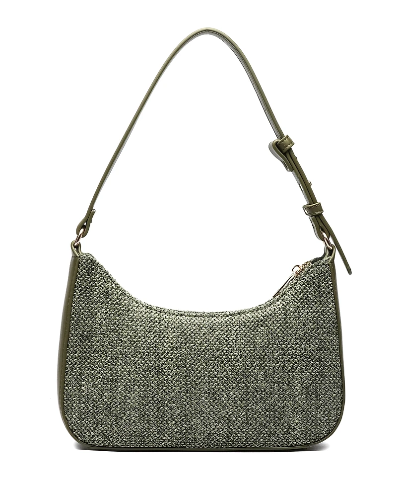Like Dreams Eden Straw Shoulder Bag