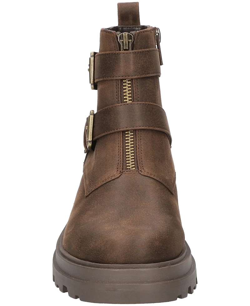Bella Vita Women's Arcadia Lug Sole Comfort Booties