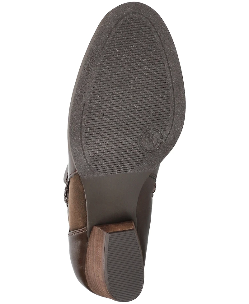 Bella Vita Women's Audrina Block Heel Booties