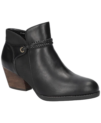 Bella Vita Women's Audrina Block Heel Booties