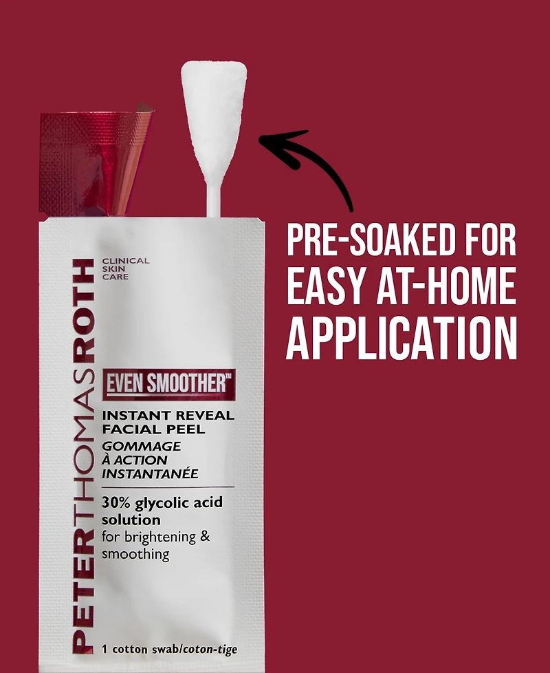 Peter Thomas Roth Even Smoother Instant Reveal Facial Peel, 8-Pk.