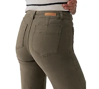 Sanctuary Women's The Marine Mid Rise Cropped Wide-Leg Jeans