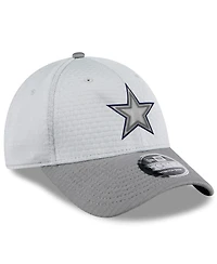 New Era Men's Gray Dallas Cowboys 2024 Nfl Training Camp 9FORTY Adjustable Hat