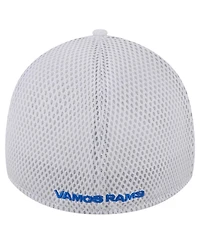 New Era Men's White Los Angeles Rams Breakers 39THIRTY Flex Hat