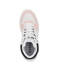 Guess Women's Corten Casual High Top Logo Lace Up Sneakers